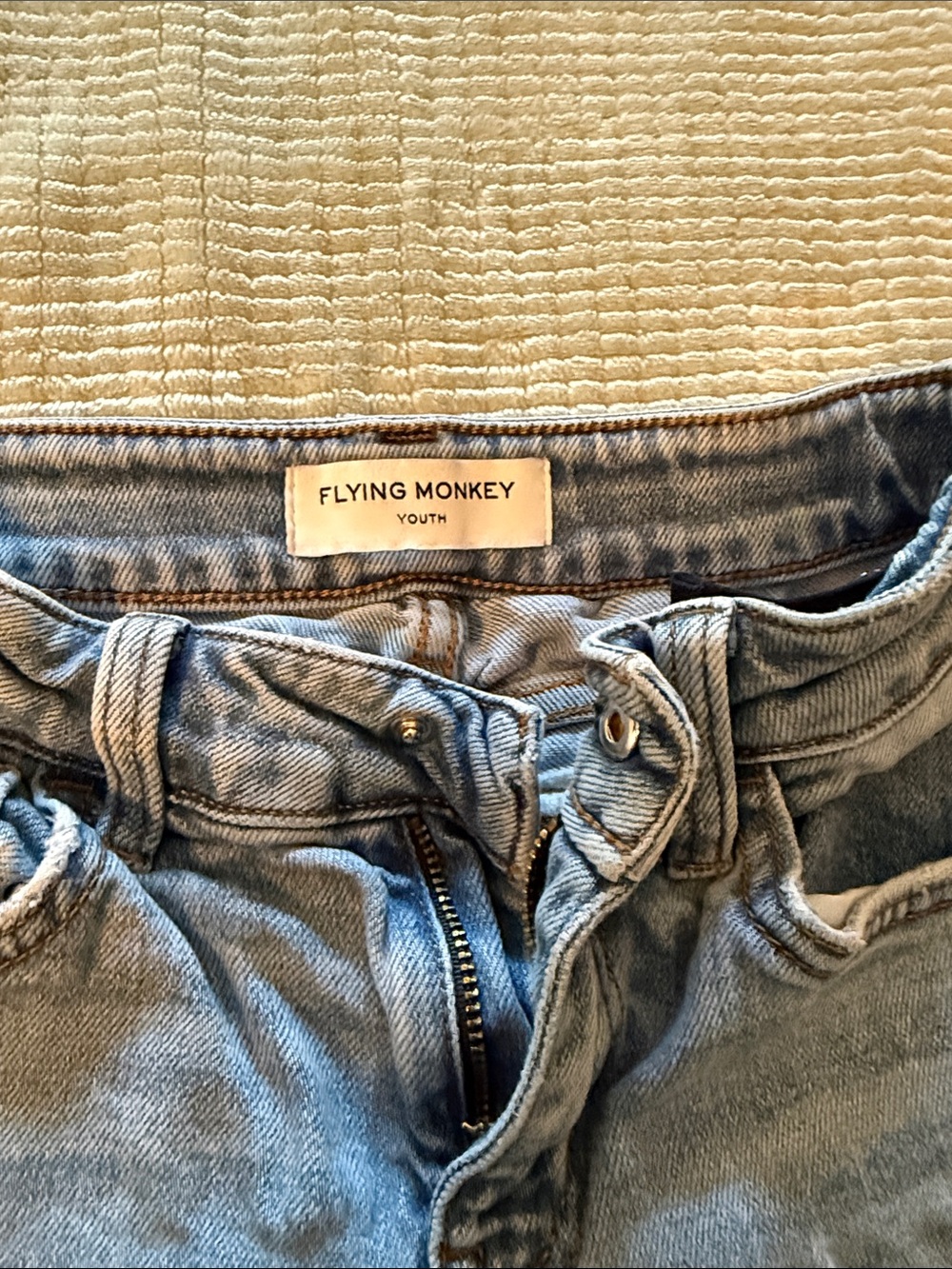 Flying Monkey Youth Light Blue Denim Jeans